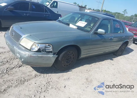 2005 Mercury Grand Marquis Gs from USA, damaged, VIN 2MEFM74W75X641482